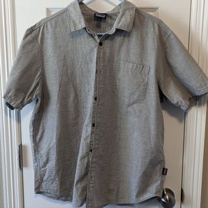 Patagonia Organic Cotton Poplin Shirt, Large